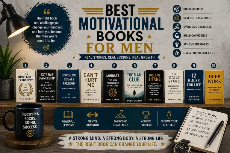 best motivational books for men