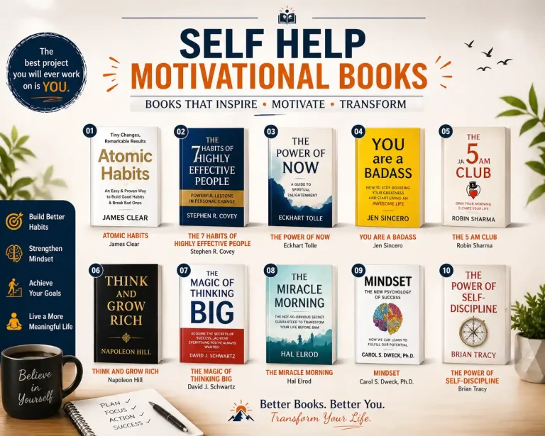 self help motivational books