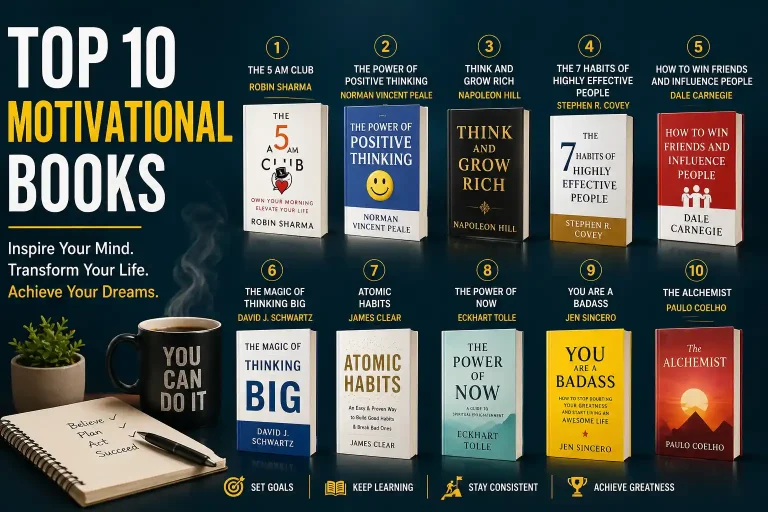 top 10 motivational books